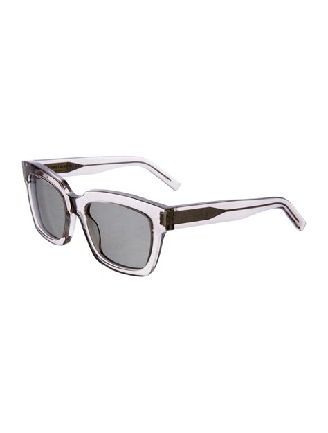Saint Laurent clear sunglasses
